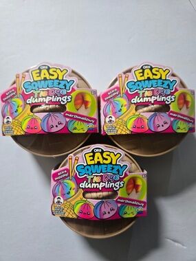 ORB Easy Sqweezy Tie Dye Dumplings – Brand New! 🌈 3 pack